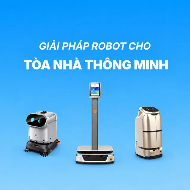 Giải pháp robot cho tòa nhà thông minh