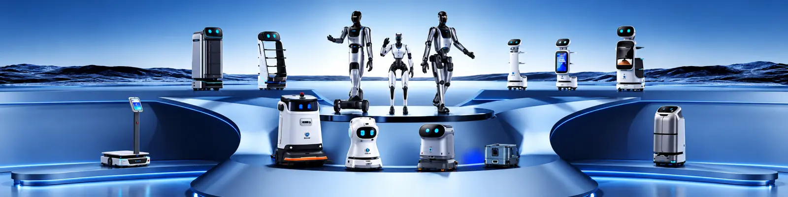 Các dòng robot nhà hàng, nhà máy, tòa nhà và vệ sinh của Digicorp Robotics