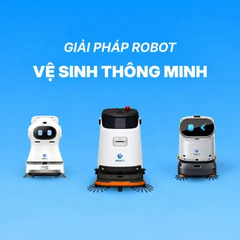 Giải pháp robot vệ sinh thông minh